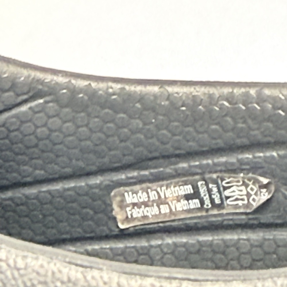 Crocs On The Clock Clogs Slip On Slip Resistant Casual Work Shoes Women 7 Men 5 - Picture 10 of 14